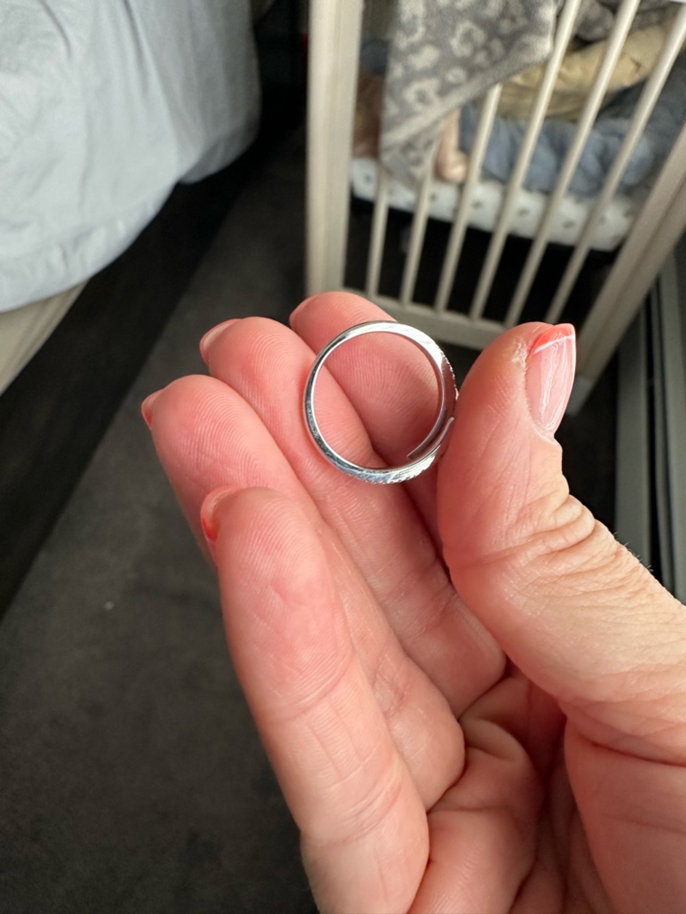 Ring Concierge Open Diamond Wrap Ring - White Gold Diamond Pavé - Picture 8 of 8